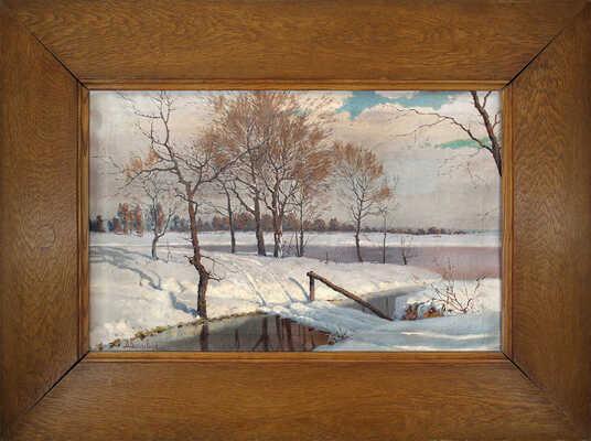 Вучичевич Владимир Дмитриевич. Весенний пейзаж 